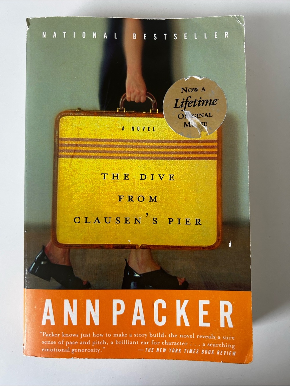 The Dive From Clausen's Pier by Ann Packer - Yellow Cover